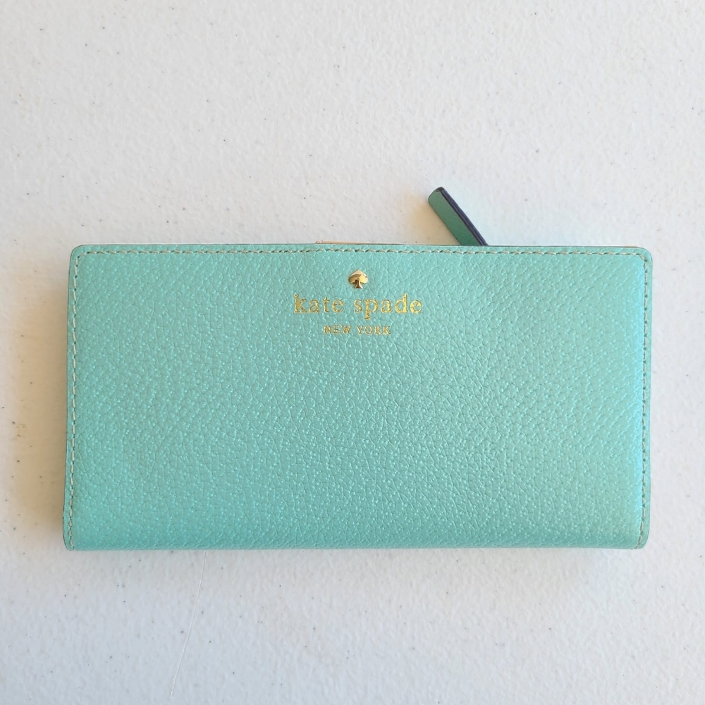 Kate spade leather mint wallet
